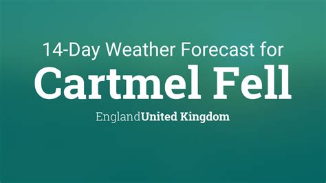 14 day weather forecast cartmel.
